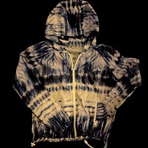 Tye-dyed Windbreaker